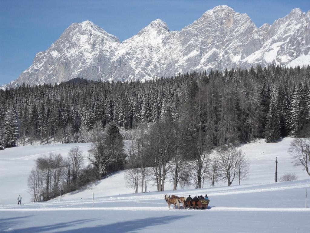 Ferienhaus Abendstille Ramsau am Dachstein Exteriör bild